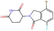 3-(4-Bromo-7-fluoro-1-oxoisoindolin-2-yl)piperidine-2,6-dione