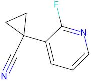 1-(2-Fluoropyridin-3-yl)cyclopropane-1-carbonitrile