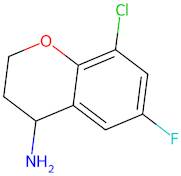 8-Chloro-6-fluorochroman-4-amine