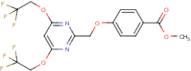 Methyl 4-[4,6-bis(2,2,2-trifluoroethoxy)pyrimidin-2-yl)methoxyl]benzoate