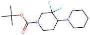 tert-Butyl 3',3'-difluoro-[1,4'-bipiperidine]-1'-carboxylate