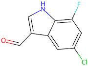 5-Chloro-7-fluoro-1H-indole-3-carbaldehyde