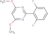 2-(2,6-Difluorophenyl)-4,6-dimethoxypyrimidine