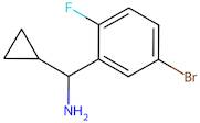 (5-Bromo-2-fluorophenyl)(cyclopropyl)methanamine