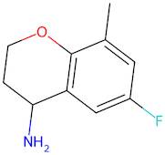 6-Fluoro-8-methylchroman-4-amine