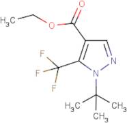 Ethyl 1-(tert-butyl)-5-(trifluoromethyl)-1H-pyrazole-4-carboxylate