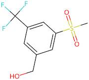 [3-Methanesulfonyl-5-(trifluoromethyl)phenyl]methanol