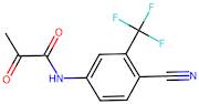 N-(4-cyano-3-(trifluoromethyl)phenyl)-2-oxopropanamide