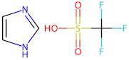 1,1,1-Trifluoro-Methanesulfonic acid compd. With 1H-imidazole (1:1)