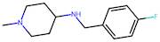 4-(4-Fluorobenzylamino)-1-methylpiperidine