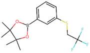 4,4,5,5-Tetramethyl-2-(3-((2,2,2-trifluoroethyl)thio)phenyl)-1,3,2-dioxaborolane