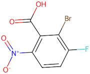 2-Bromo-3-fluoro-6-nitrobenzoic acid