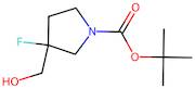 tert-Butyl 3-fluoro-3-(hydroxymethyl)pyrrolidine-1-carboxylate