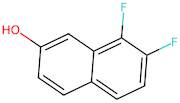 7,8-Difluoronaphthalen-2-ol