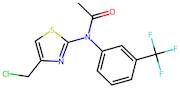 n-[4-(chloromethyl)-1,3-thiazol-2-yl]-n-[3-(trifluoromethyl)phenyl]acetamide