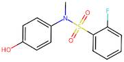 2-Fluoro-N-(4-hydroxyphenyl)-n-methylbenzene-1-sulfonamide