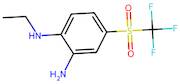 N1-Ethyl-4-[(trifluoromethyl)sulfonyl]-1,2-benzenediamine