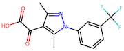 2-{3,5-dimethyl-1-[3-(trifluoromethyl)phenyl]-1h-pyrazol-4-yl}-2-oxoacetic acid