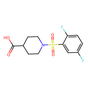 1-(2,5-Difluorobenzenesulfonyl)piperidine-4-carboxylic acid