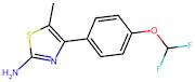 4-[4-(difluoromethoxy)phenyl]-5-methyl-1,3-thiazol-2-amine