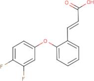 3-[2-(3,4-Difluorophenoxy)phenyl]acrylic acid