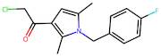 2-Chloro-1-{1-[(4-fluorophenyl)methyl]-2,5-dimethyl-1h-pyrrol-3-yl}ethan-1-one