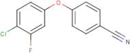 4-(4-Chloro-3-fluorophenoxy)benzonitrile