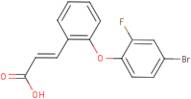 3-[2-(4-Bromo-2-fluorophenoxy)phenyl]acrylic acid