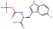 (S)-2-((tert-butoxycarbonyl)amino)-3-(5-fluoro-1H-indol-3-yl)propanoic acid