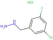 (3-Chloro-5-fluorobenzyl)hydrazine hydrochloride