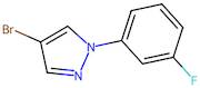 4-Bromo-1-(3-fluorophenyl)-1H-pyrazole