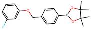 2-(4-((3-Fluorophenoxy)methyl)phenyl)-4,4,5,5-tetramethyl-1,3,2-dioxaborolane