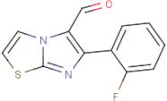 6-(2-Fluorophenyl)imidazo[2,1-b][1,3]thiazole-5-carboxaldehyde