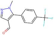 1-Methyl-5-(4-(trifluoromethyl)phenyl)-1H-pyrazole-4-carbaldehyde