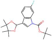 Tert-butyl 6-fluoro-3-(4,4,5,5-tetramethyl-1,3,2-dioxaborolan-2-yl)-1H-indole-1-carboxylate