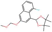 2-(8-Fluoro-3-(methoxymethoxy)naphthalen-1-yl)-4,4,5,5-tetramethyl-1,3,2-dioxaborolane