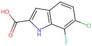 6-Chloro-7-fluoro-1H-indole-2-carboxylic acid