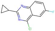 4-Chloro-2-cyclopropyl-6-fluoroquinazoline