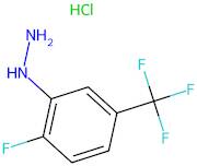 (2-Fluoro-5-(trifluoromethyl)phenyl)hydrazine hydrochloride