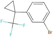 1-Bromo-3-(1-(trifluoromethyl)cyclopropyl)benzene