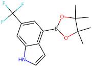 4-(4,4,5,5-Tetramethyl-1,3,2-dioxaborolan-2-yl)-6-(trifluoromethyl)-1H-indole