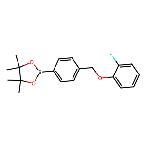 2-(4-((2-Fluorophenoxy)methyl)phenyl)-4,4,5,5-tetramethyl-1,3,2-dioxaborolane