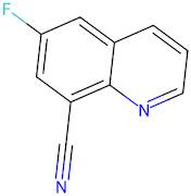 8-Quinolinecarbonitrile, 6-fluoro-