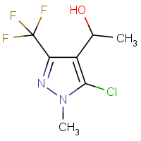 1-[5-Chloro-1-methyl-3-(trifluoromethyl)-1H-pyrazol-4-yl]ethan-1-ol