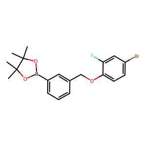 2-(3-((4-Bromo-2-fluorophenoxy)methyl)phenyl)-4,4,5,5-tetramethyl-1,3,2-dioxaborolane