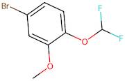 4-Bromo-1-(difluoromethoxy)-2-methoxybenzene