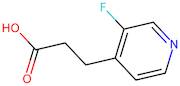 3-(3-Fluoropyridin-4-yl)propanoic acid