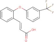 3-{2-[3-(Trifluoromethyl)phenoxy]phenyl}acrylic acid