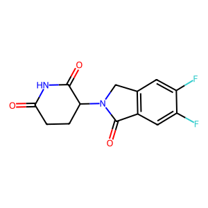 3-(5,6-Difluoro-1-oxoisoindolin-2-yl)piperidine-2,6-dione