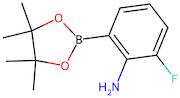 2-Fluoro-6-(4,4,5,5-tetramethyl-1,3,2-dioxaborolan-2-yl)aniline